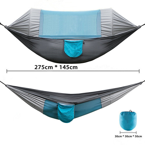 210t nylon new mosquito net hammock outdoor hammock with mosquito net