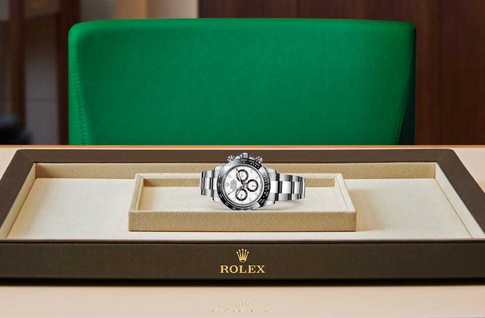 ロレックスコスモグラフ デイトナオイスター、40 mm、オイスタースチール