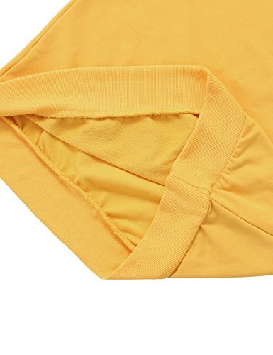 SweatyRocks 女式休闲长袖套头运动衫外星人贴布衬衫上衣