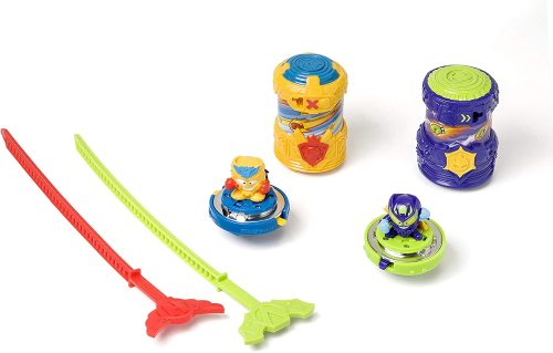SuperThings - Playset Battle Arena, contains 1 Sand, 2 Battle Spinners exclusive and 2 exclusive SuperThings