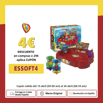 SuperThings - Playset Battle Arena, contains 1 Sand, 2 Battle Spinners exclusive and 2 exclusive SuperThings
