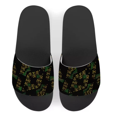 Black Slide Sandals Shoes