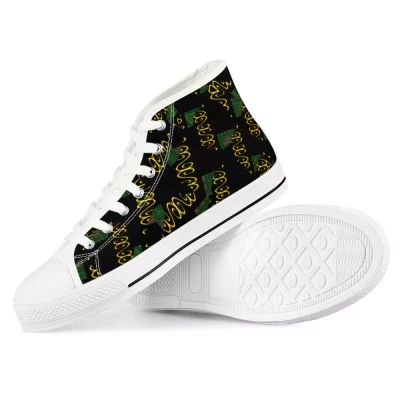 White High Top EVA Canvas Shoes-