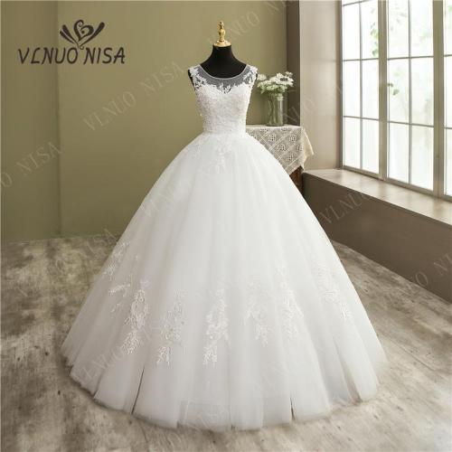 2021 New Robe De Noiva Grande Wedding Dress Lace appliques pearls Sweetheart Wedding Gowns Princess Plus Size Vintage Brides