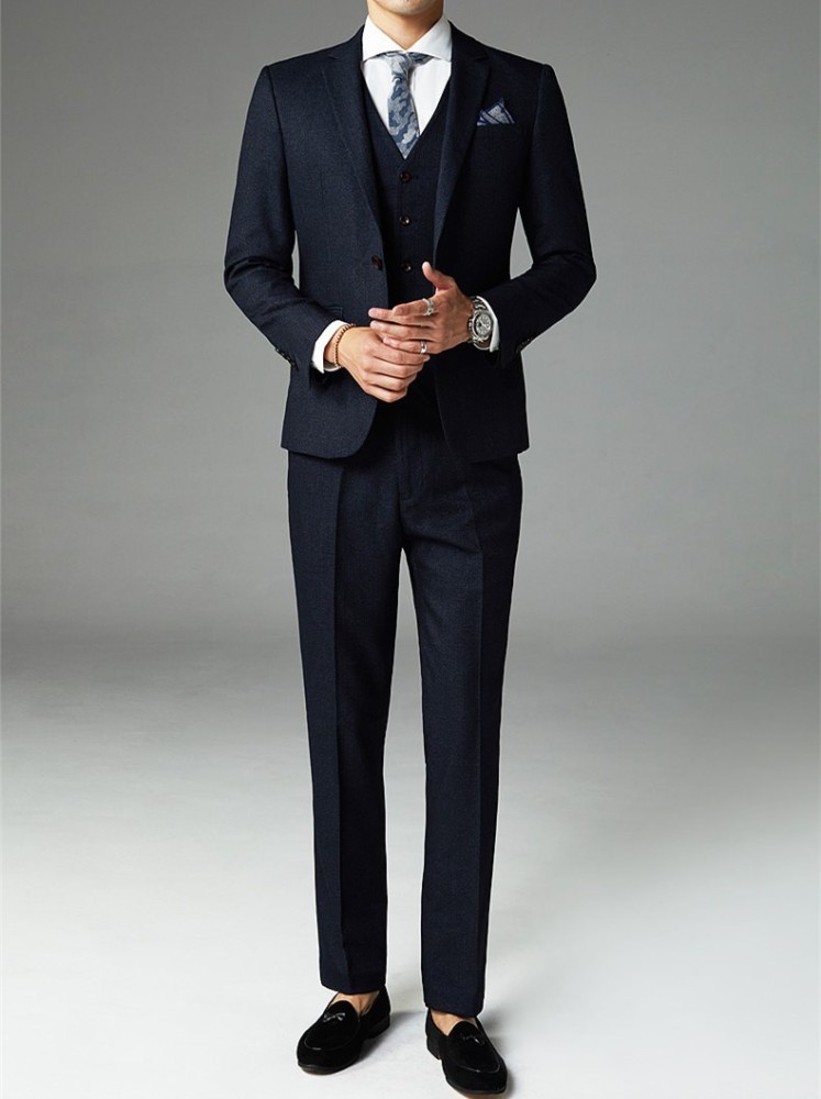 ビジネススーツ フォーマル カジュアル 父の日 スーツ メンズ スリーピーススーツ 3ピース 3点セット 成人式 就活