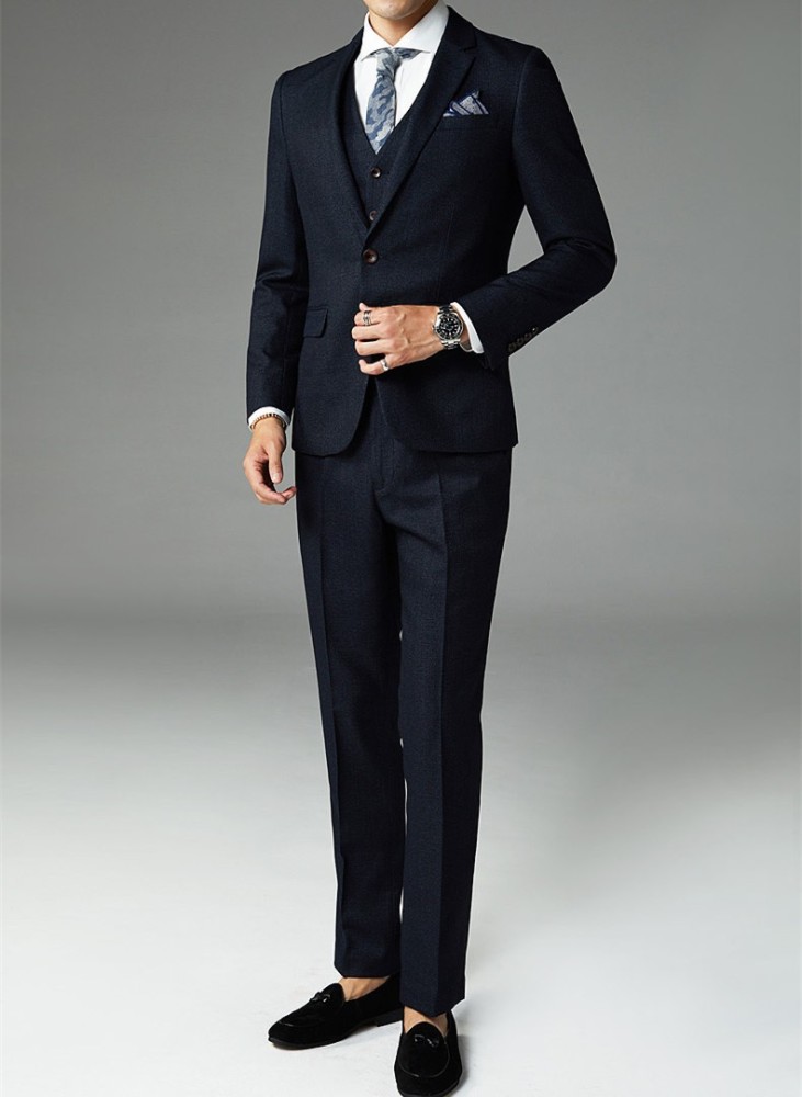 ビジネススーツ フォーマル カジュアル 父の日 スーツ メンズ スリーピーススーツ 3ピース 3点セット 成人式 就活