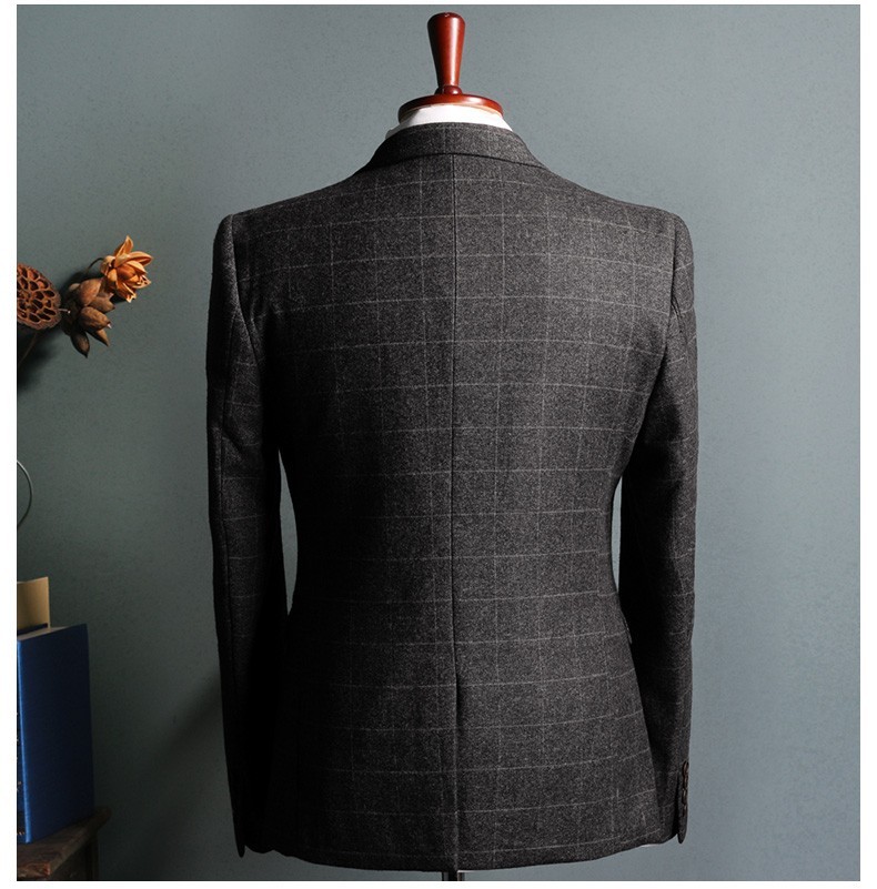 ビジネススーツ フォーマル カジュアル 父の日 スーツ メンズ スリーピーススーツ 3ピース 3点セット 成人式 就活