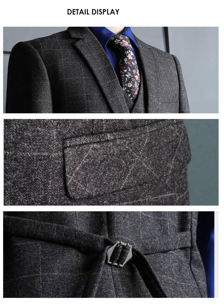 ビジネススーツ フォーマル カジュアル 父の日 スーツ メンズ スリーピーススーツ 3ピース 3点セット 成人式 就活