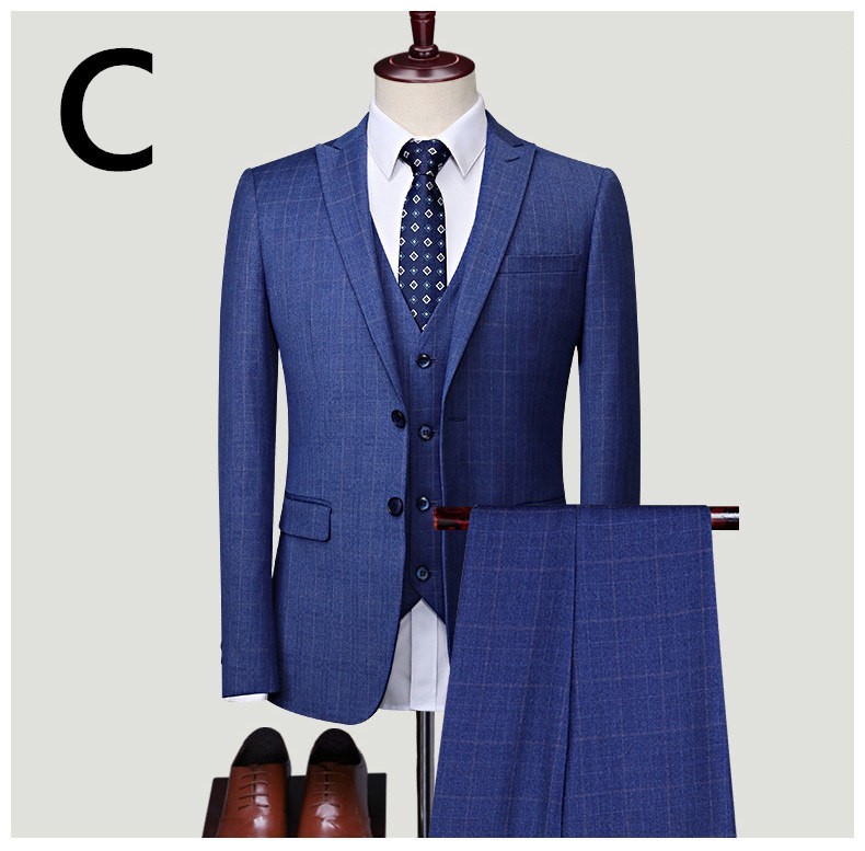 ビジネススーツ フォーマル カジュアル 父の日 スーツ メンズ スリーピーススーツ 3ピース 3点セット 成人式 就活