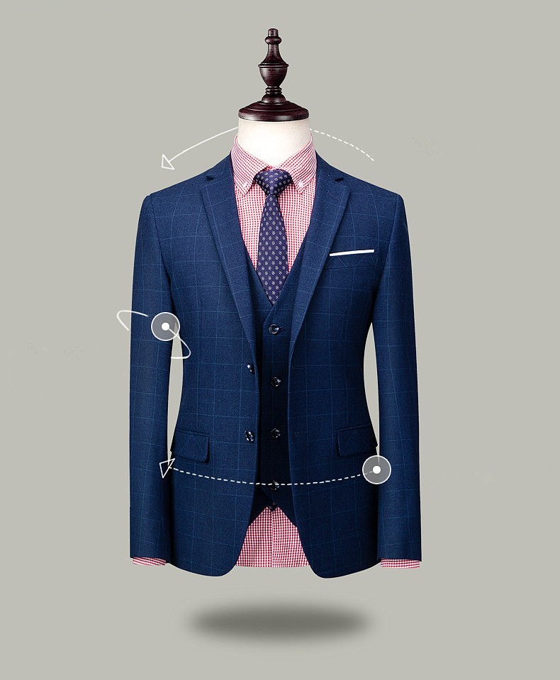 ビジネススーツ フォーマル カジュアル 父の日 スーツ メンズ スリーピーススーツ 3ピース 3点セット 成人式 就活