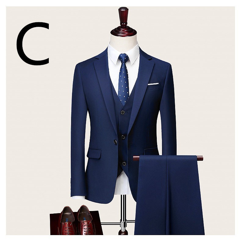 ビジネススーツ フォーマル カジュアル 父の日 スーツ メンズ スリーピーススーツ 3ピース 3点セット 成人式 就活