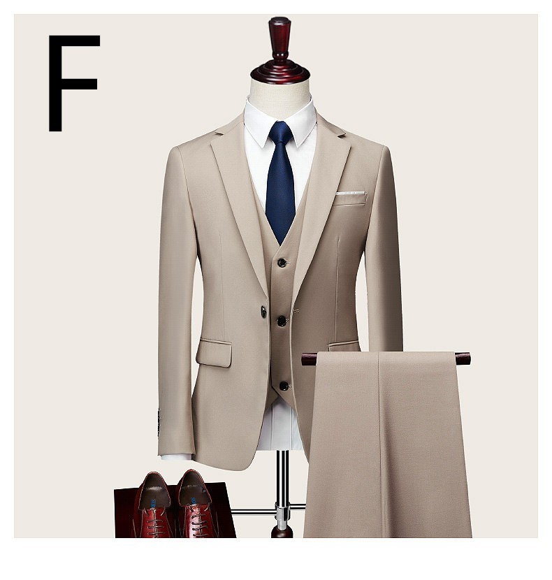 ビジネススーツ フォーマル カジュアル 父の日 スーツ メンズ スリーピーススーツ 3ピース 3点セット 成人式 就活