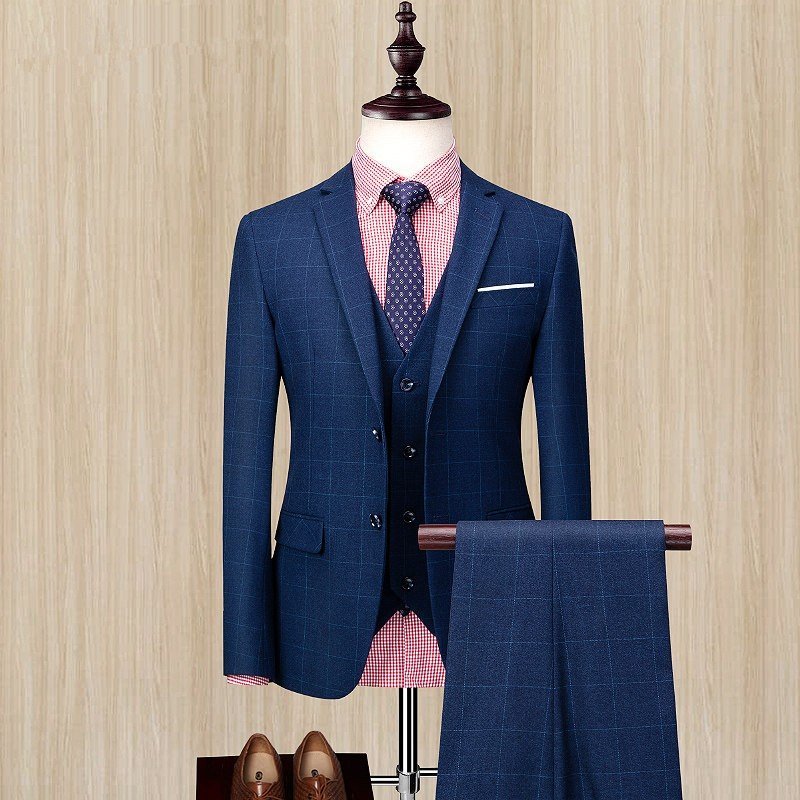 ビジネススーツ フォーマル カジュアル 父の日 スーツ メンズ スリーピーススーツ 3ピース 3点セット 成人式 就活