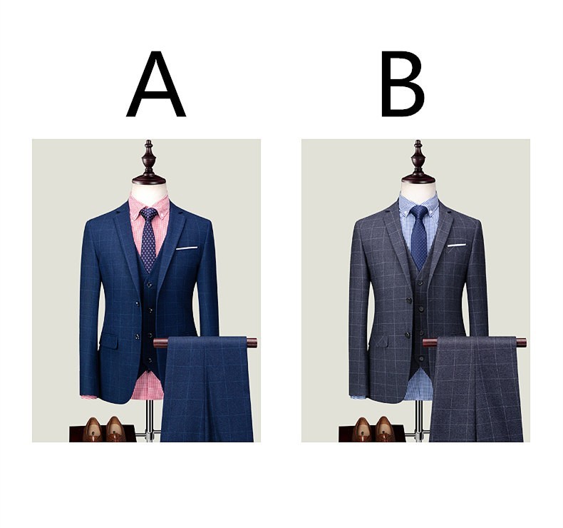 ビジネススーツ フォーマル カジュアル 父の日 スーツ メンズ スリーピーススーツ 3ピース 3点セット 成人式 就活