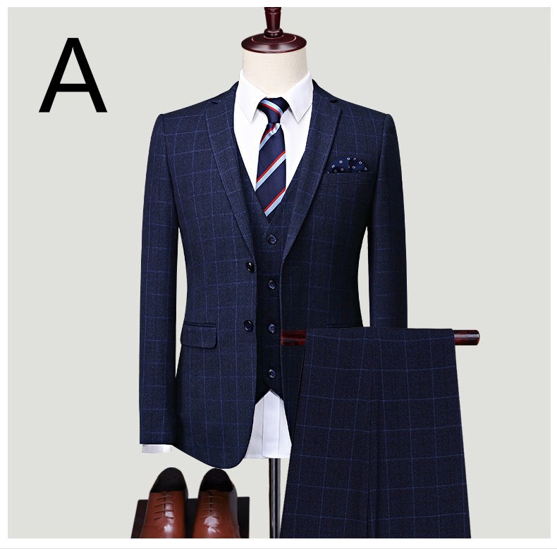 ビジネススーツ フォーマル カジュアル 父の日 スーツ メンズ スリーピーススーツ 3ピース 3点セット 成人式 就活