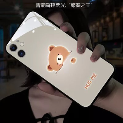 超炫來電閃手機殼 可愛呆萌 個性創意 全包防摔【情侶款/閨蜜款】