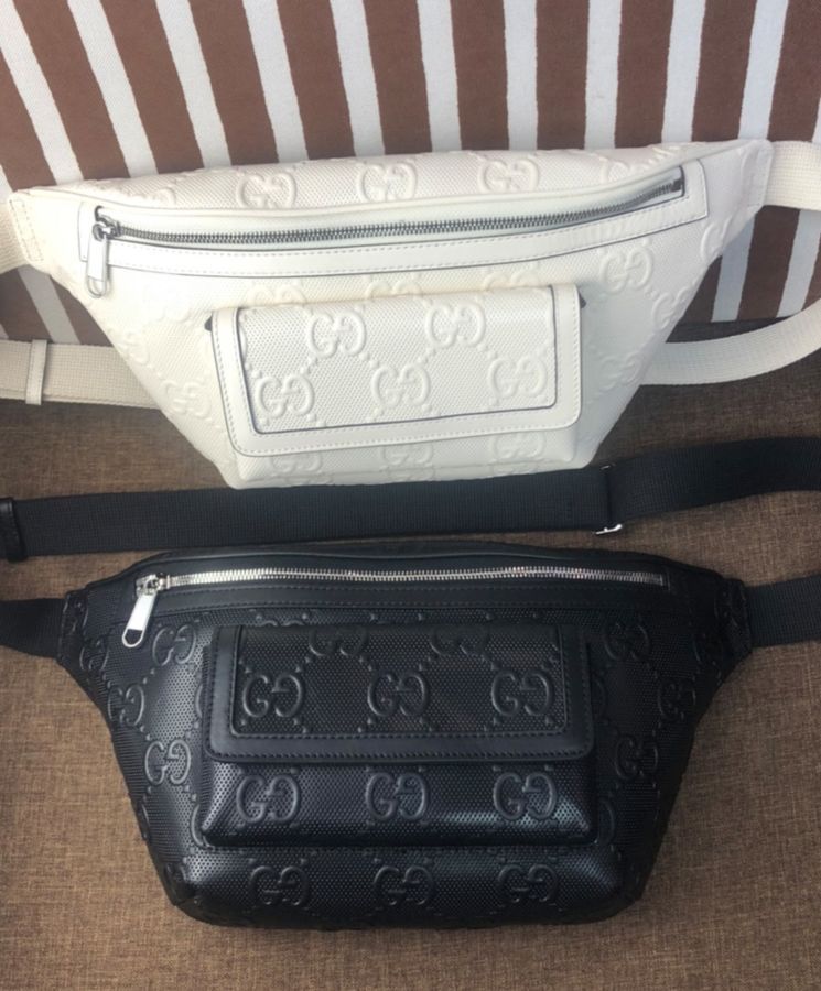 Gucci GG Embossed Belt Bag 645093
