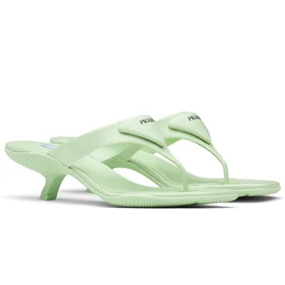 Prada Women's Brushed Leather Sandals 1XX589