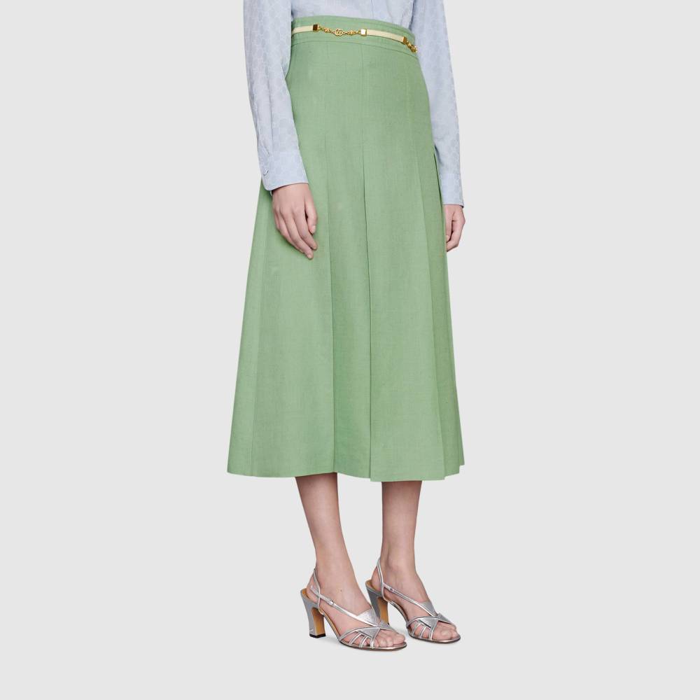 Gucci Women's sandal with mini Double G