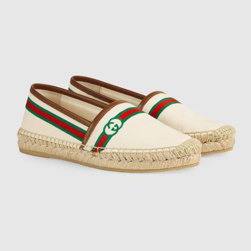 GUCCI Women's embroidered espadrille