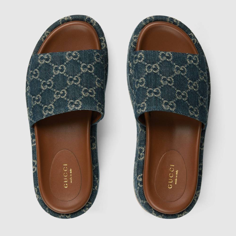 GUCCI Women's platform slide sandal