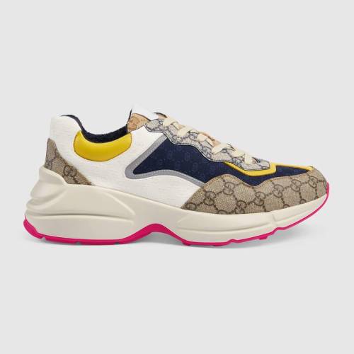 GUCCI - Rhyton series men's GG sneakers