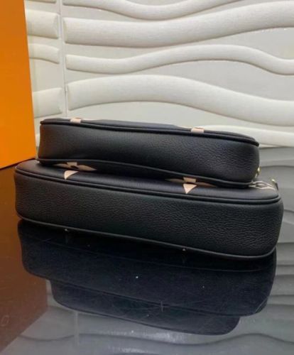 Louis Vuitton Multi Pochette Accessoires M45777 Black