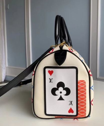 Louis Vuitton Game On Speedy Bandouliere 25 M57466 White