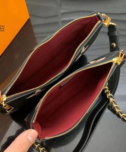 Louis Vuitton Multi Pochette Accessoires M45777 Black