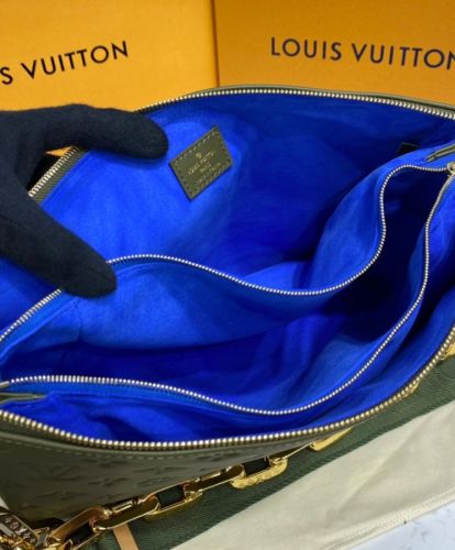 Louis Vuitton Coussin MM Bag M57782 Khaki