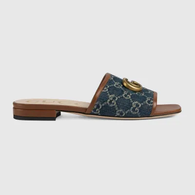 Gucci Women's slide sandal with Double G