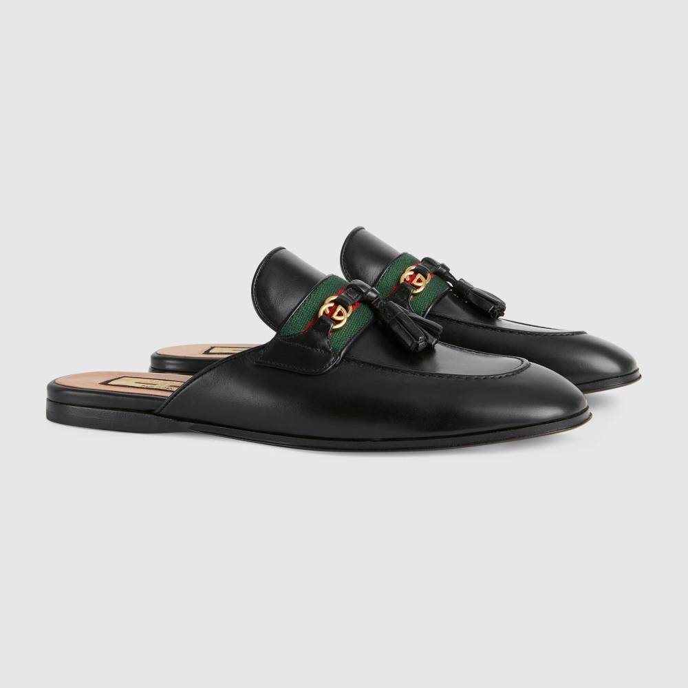 GUCCI Women's slipper with tassels