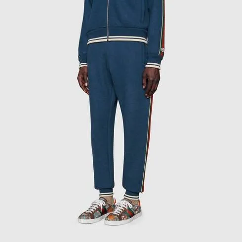 Disney x Gucci Ace series Donald Duck print men's sneakers