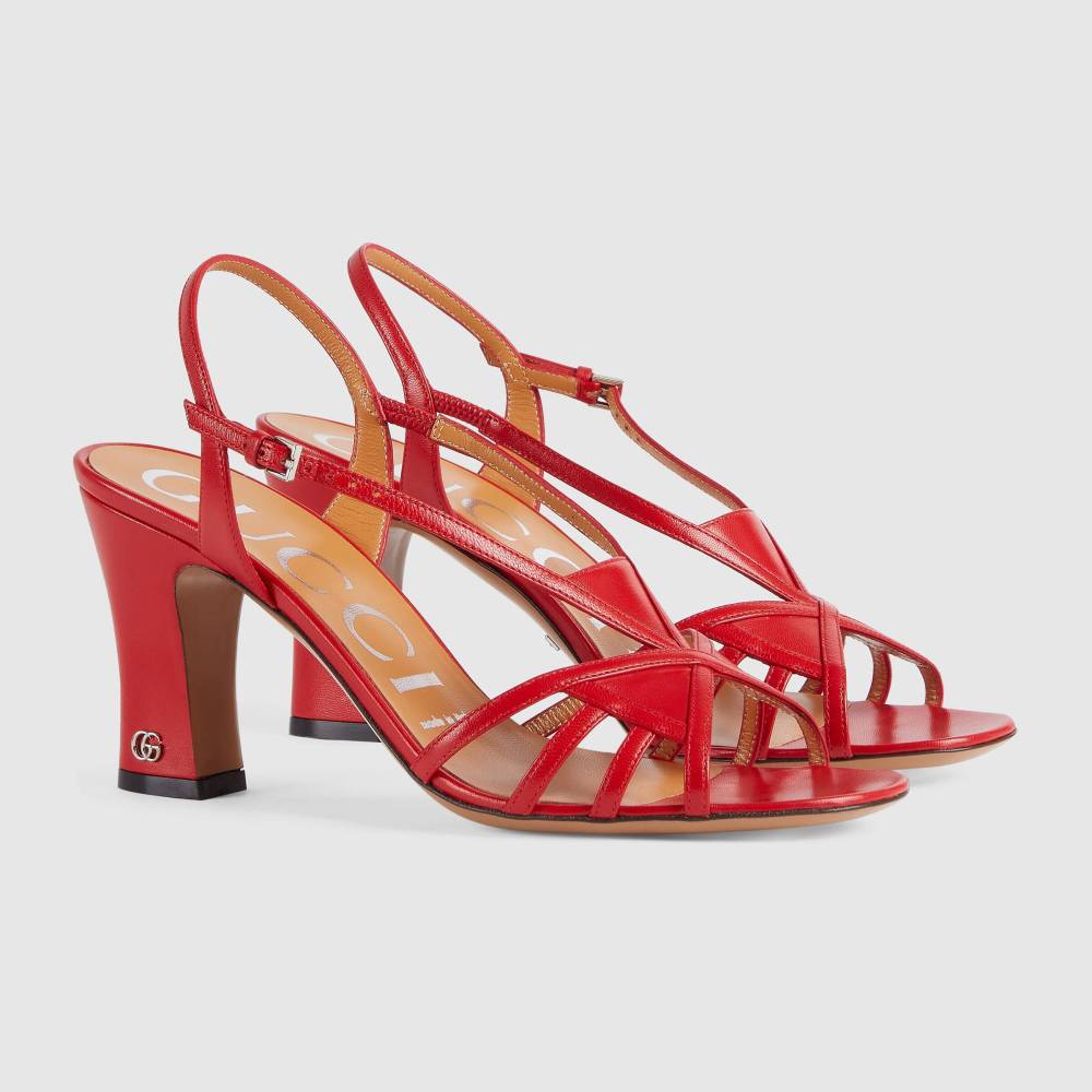 Gucci Women's sandal with mini Double G