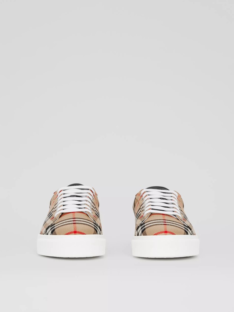 BURBERRY - Vintage check sneakers