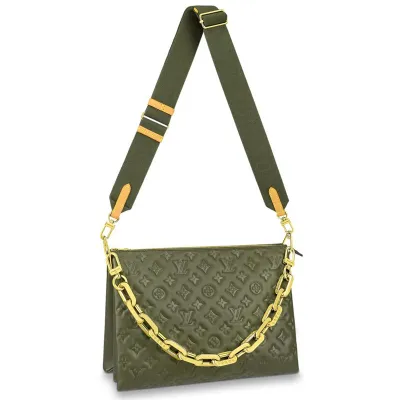 Louis Vuitton Coussin MM Bag M57782 Khaki