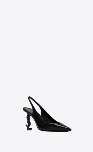 YSL OPYUM SLINGBACK PUMPS IN PATENT