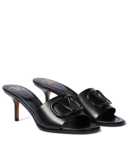 VALENTINO - Valentino Garavani VLOGO leather sandals