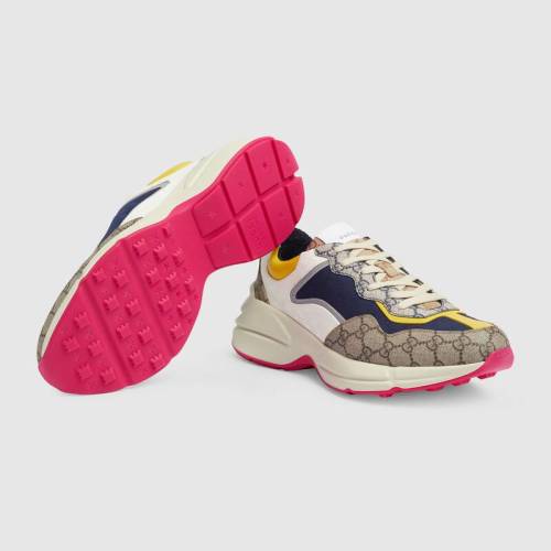 GUCCI - Rhyton series men's GG sneakers