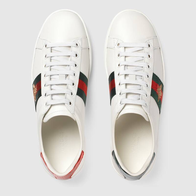 GUCCI - Ace series ladies embroidered sneakers