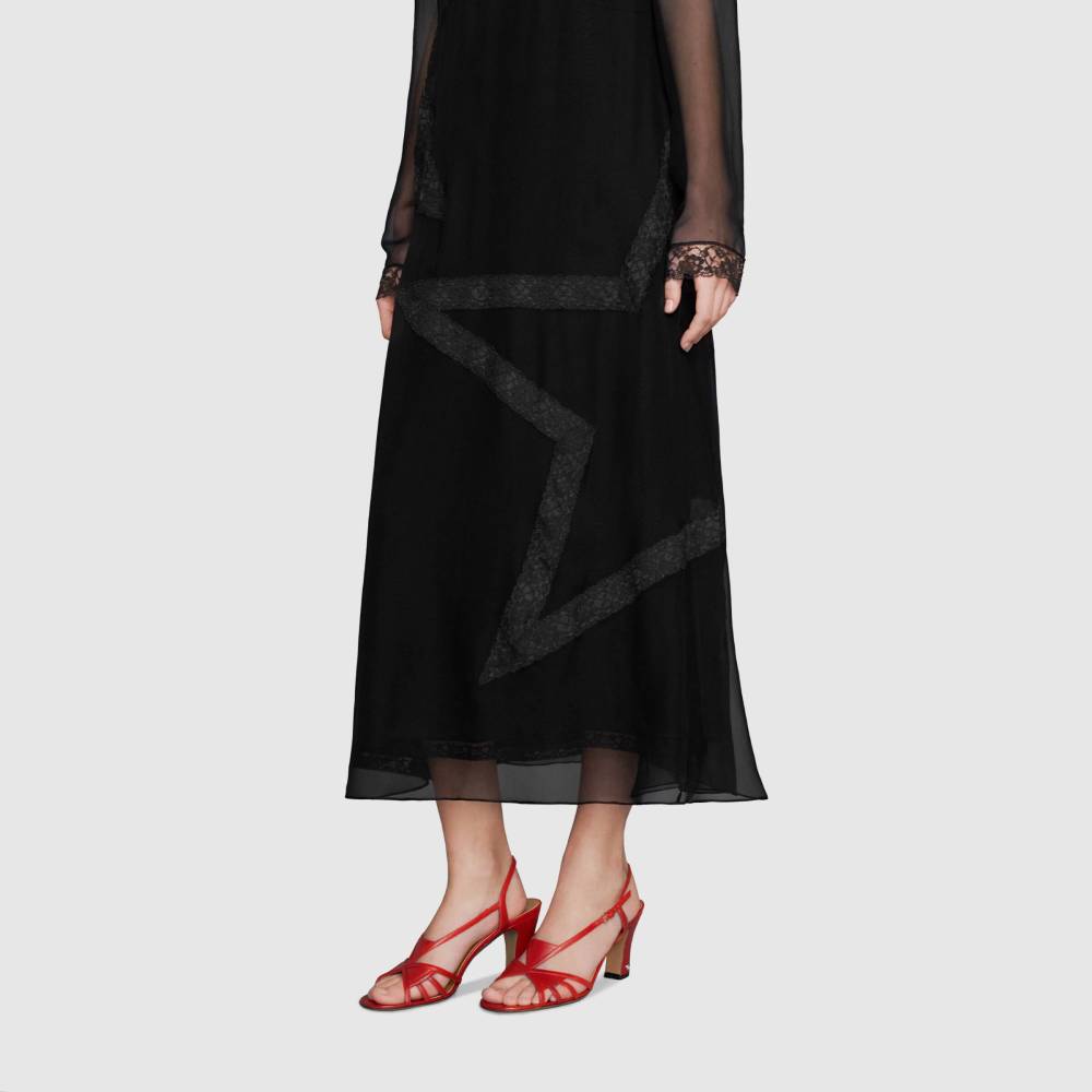 Gucci Women's sandal with mini Double G