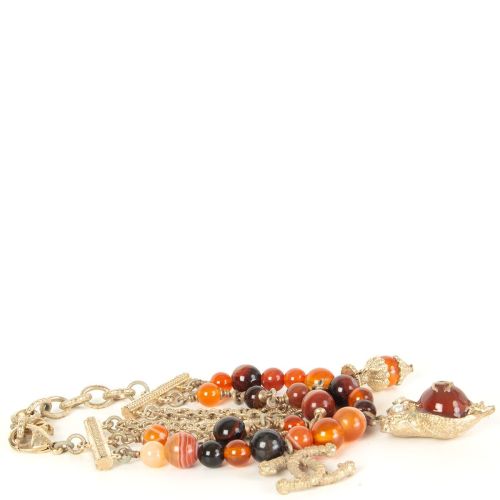 Chanel 18C Cruise Paris Greece Bracelet With CC Logo
