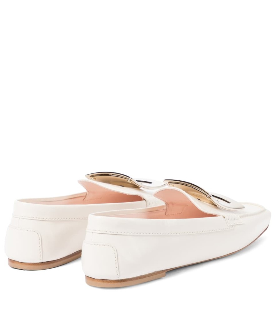 ROGER VIVIER - Viv' Driver leather loafers