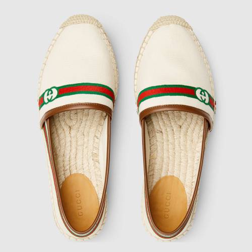 GUCCI Women's embroidered espadrille