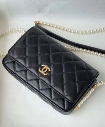 Chanel Wallet On Chain AP2190 Black