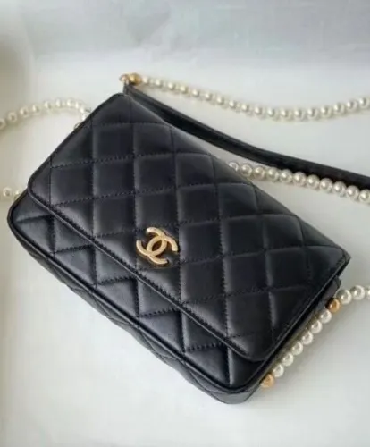Chanel Wallet On Chain AP2190 Black