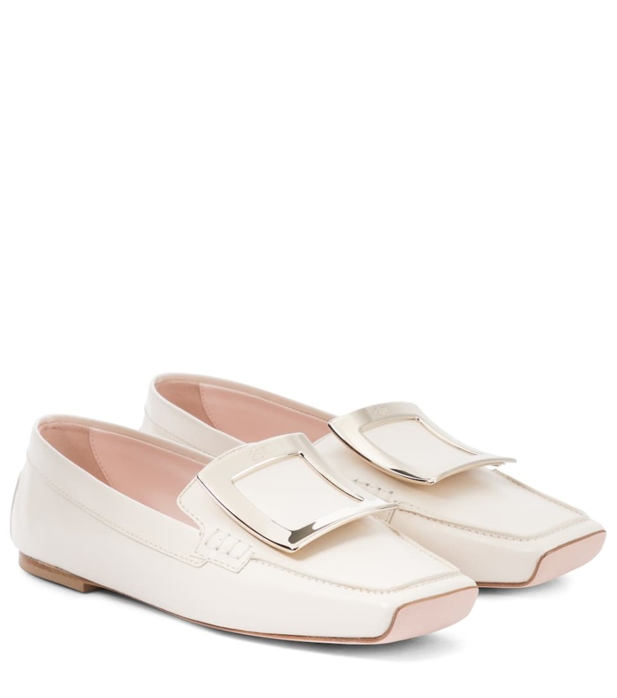 ROGER VIVIER - Viv' Driver leather loafers