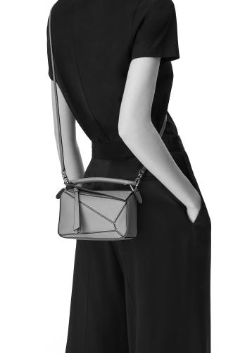 LOEWE - Mini Puzzle bag in classic calfskin