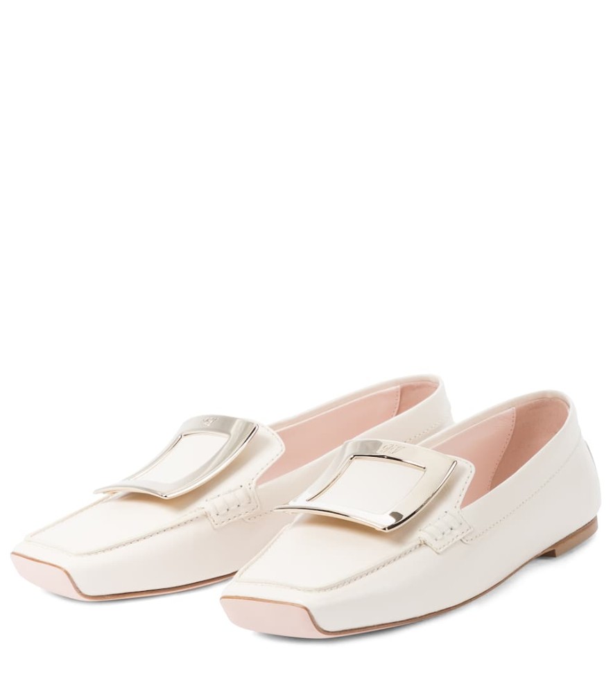 ROGER VIVIER - Viv' Driver leather loafers
