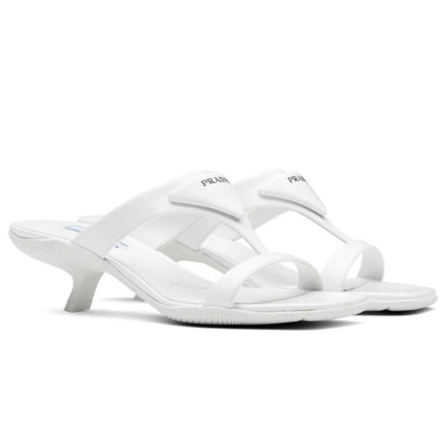 Prada Women's Brushed Leather Sandals 1XX589
